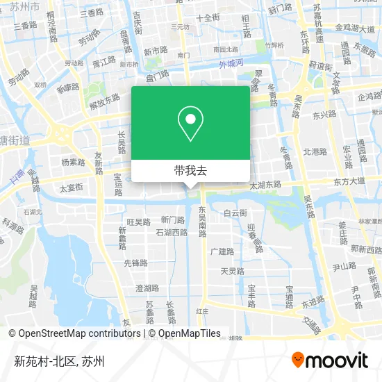 新苑村-北区地图