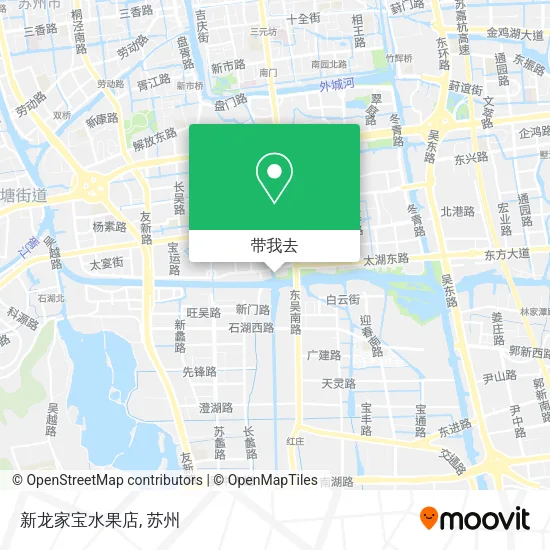 新龙家宝水果店地图