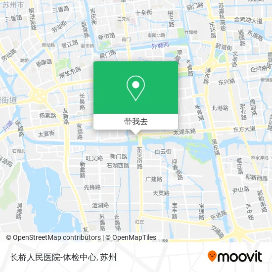 长桥人民医院-体检中心地图