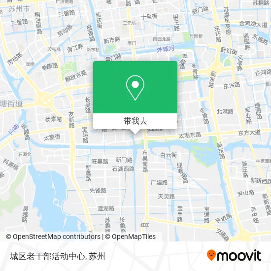 城区老干部活动中心地图