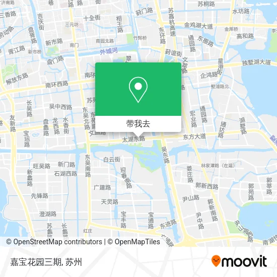 嘉宝花园三期地图