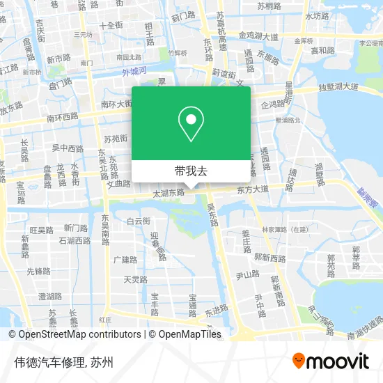 伟德汽车修理地图