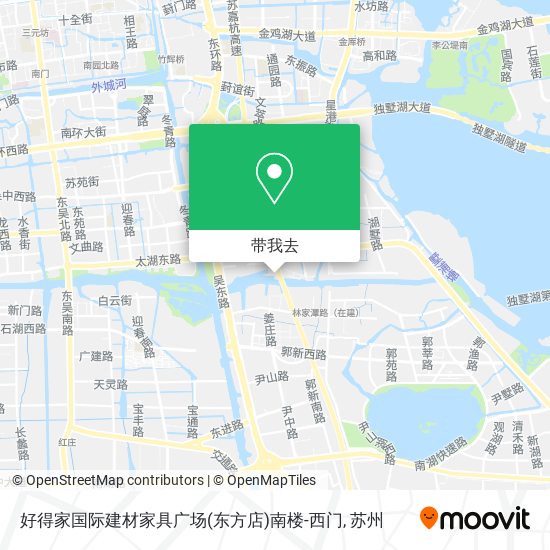 好得家国际建材家具广场(东方店)南楼-西门地图