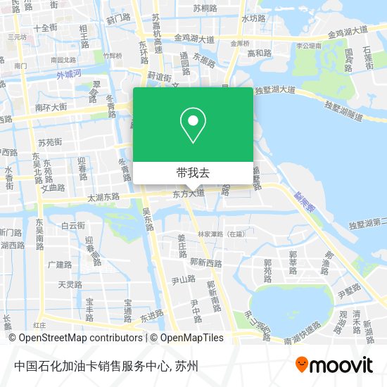 中国石化加油卡销售服务中心地图