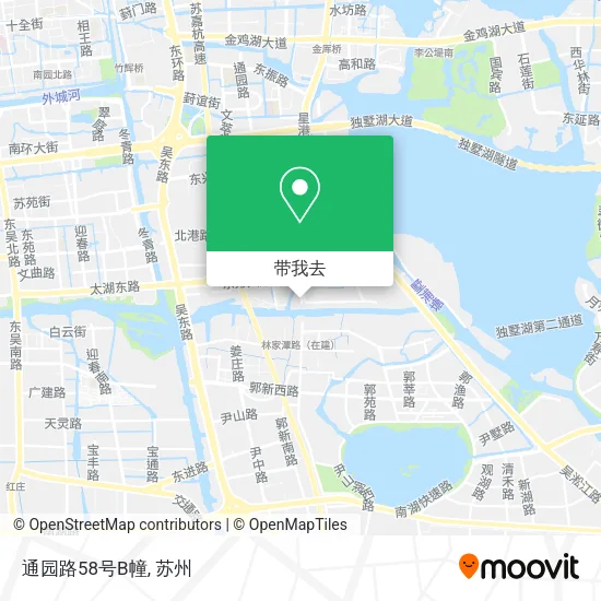 通园路58号B幢地图
