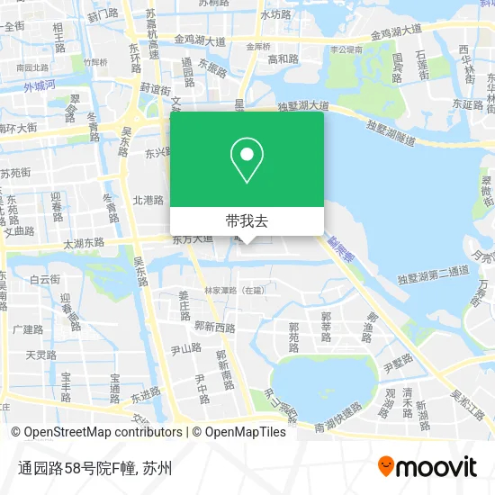 通园路58号院F幢地图