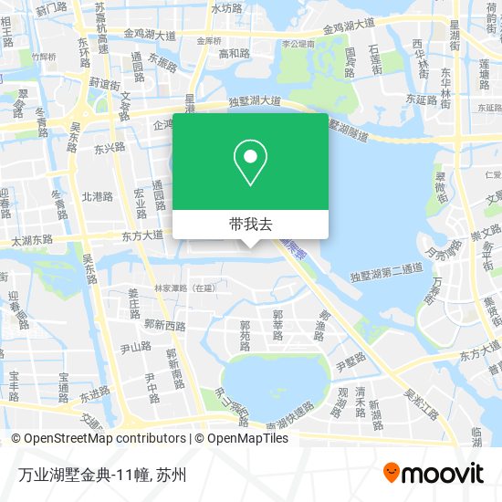 万业湖墅金典-11幢地图