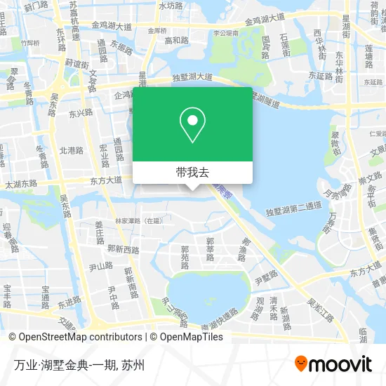 万业·湖墅金典-一期地图