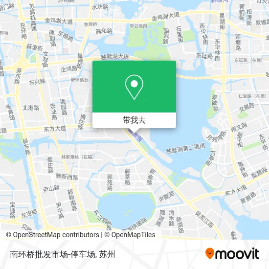 南环桥批发市场-停车场地图