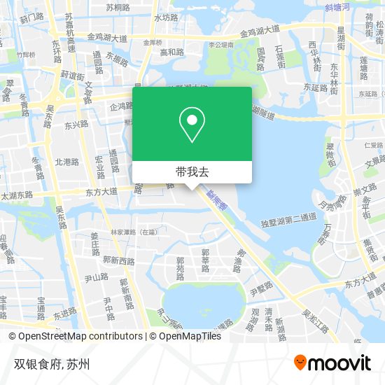 双银食府地图