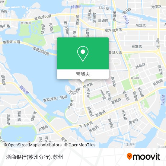浙商银行(苏州分行)地图