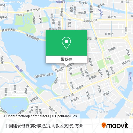 中国建设银行(苏州独墅湖高教区支行)地图