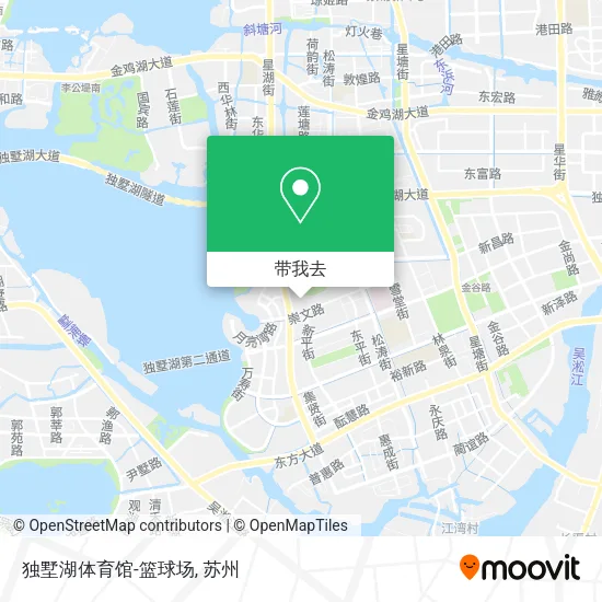 独墅湖体育馆-篮球场地图