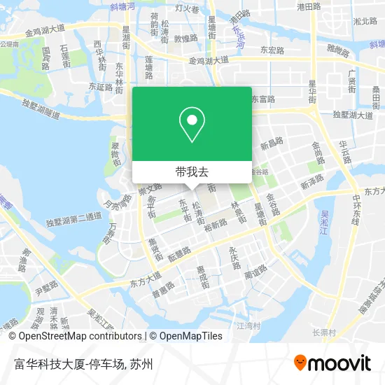 富华科技大厦-停车场地图