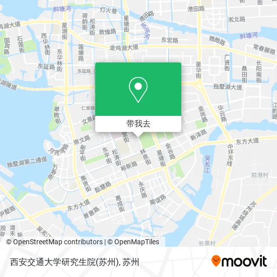 西安交通大学研究生院(苏州)地图