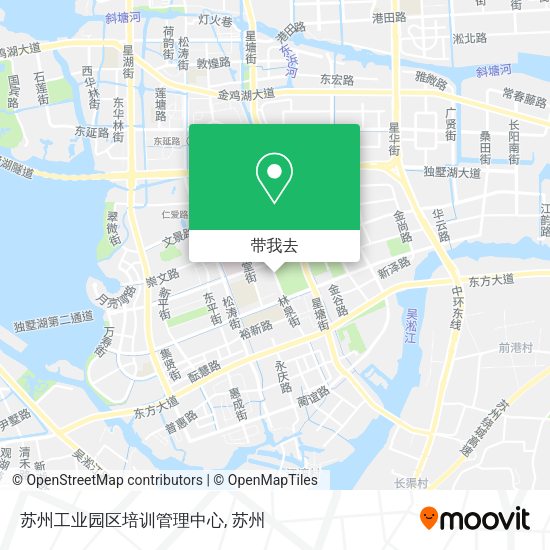 苏州工业园区培训管理中心地图