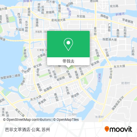 芭菲文萃酒店·公寓地图