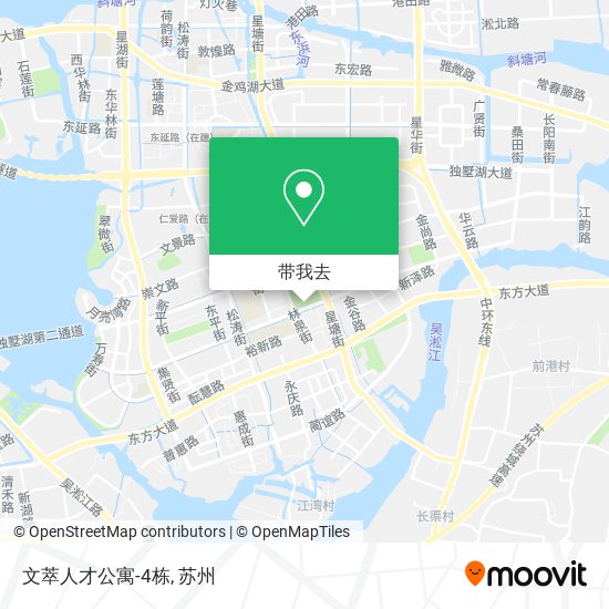 文萃人才公寓-4栋地图
