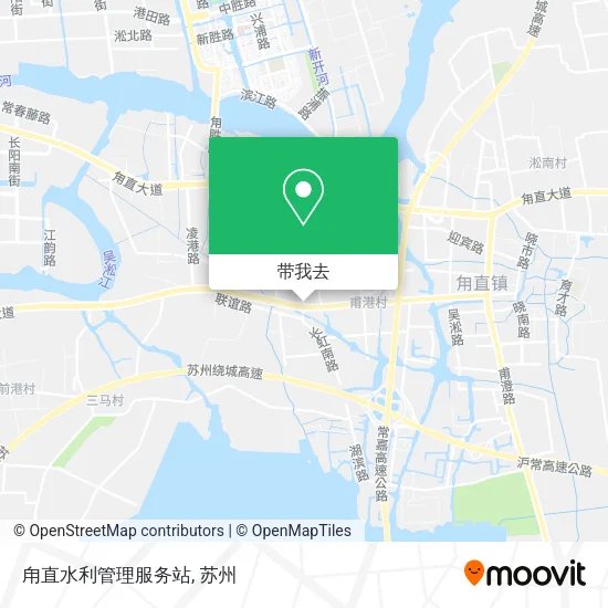 甪直水利管理服务站地图