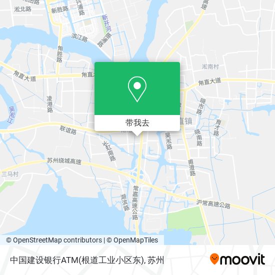 中国建设银行ATM(根道工业小区东)地图