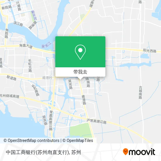 中国工商银行(苏州甪直支行)地图