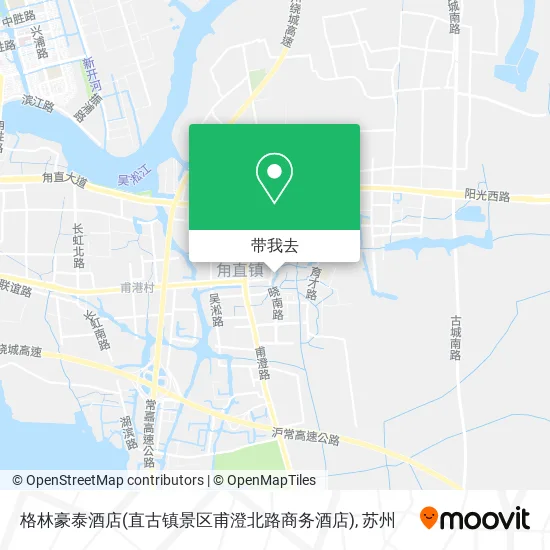格林豪泰酒店(直古镇景区甫澄北路商务酒店)地图