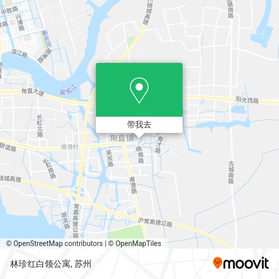 林珍红白领公寓地图