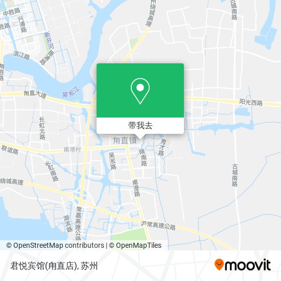 君悦宾馆(甪直店)地图