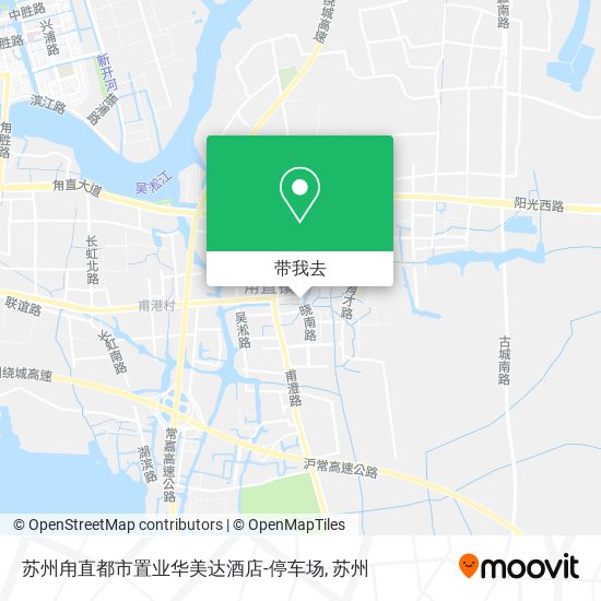 苏州甪直都市置业华美达酒店-停车场地图