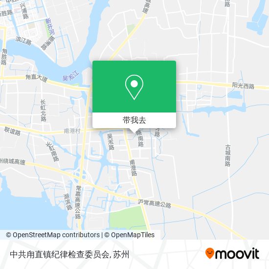 中共甪直镇纪律检查委员会地图