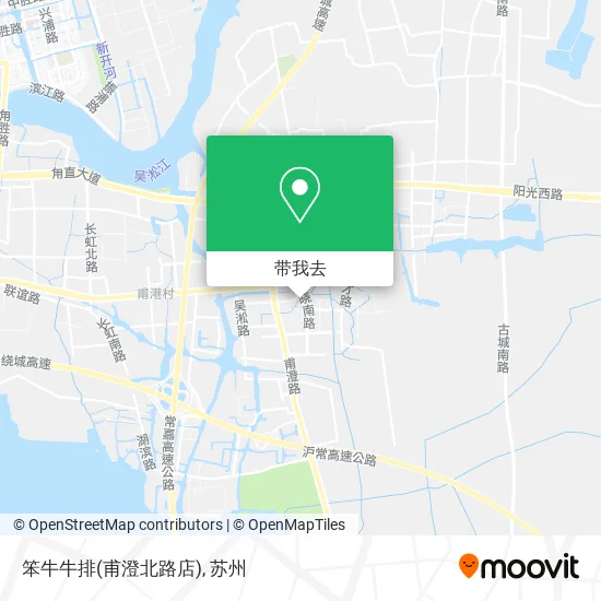 笨牛牛排(甫澄北路店)地图