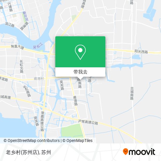 老乡村(苏州店)地图