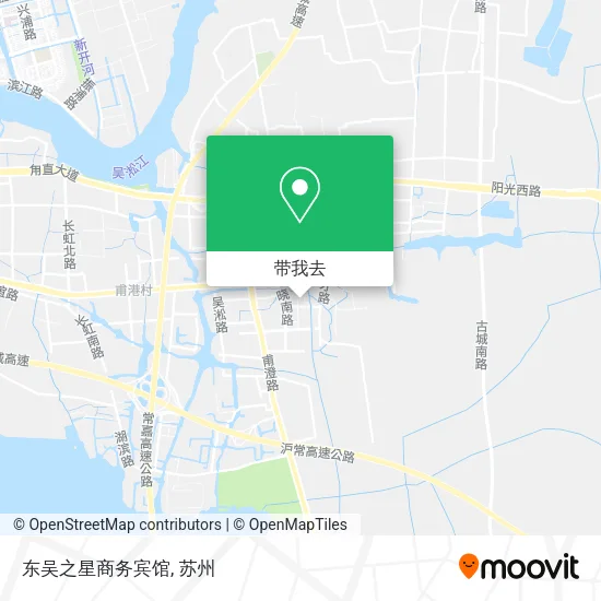 东吴之星商务宾馆地图