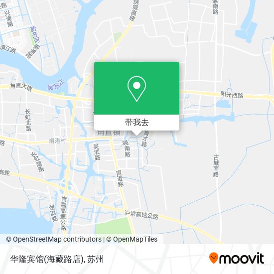 华隆宾馆(海藏路店)地图