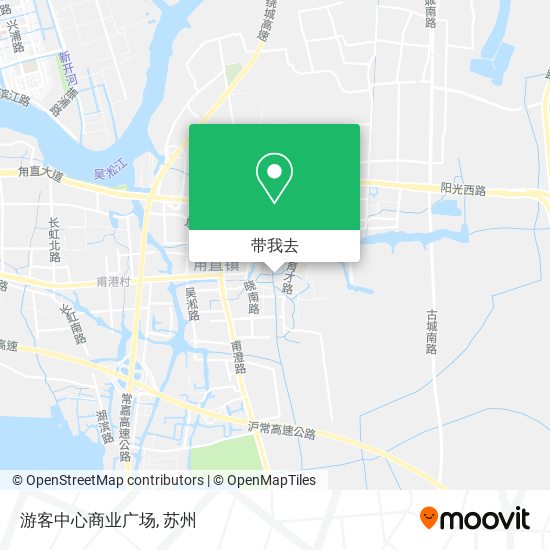 游客中心商业广场地图