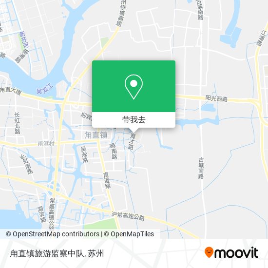 甪直镇旅游监察中队地图