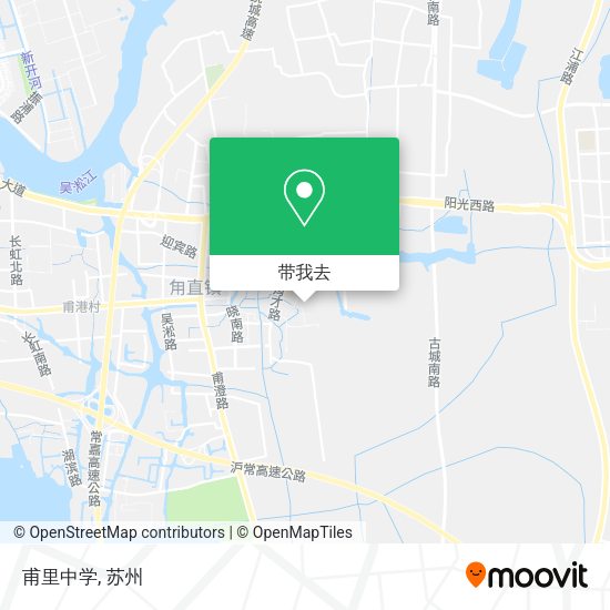 甫里中学地图