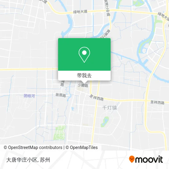 大唐华庄小区地图