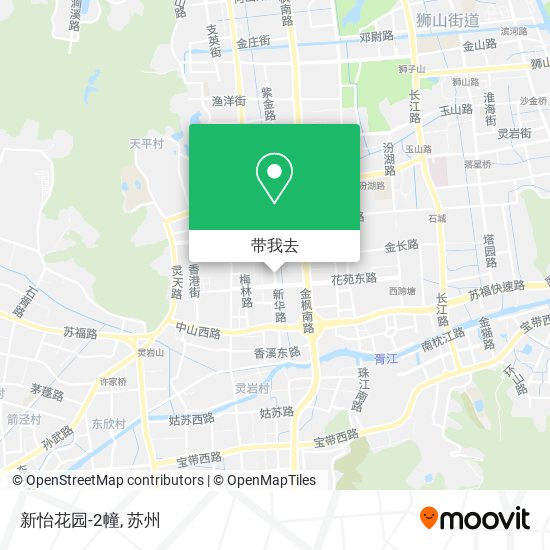 新怡花园-2幢地图