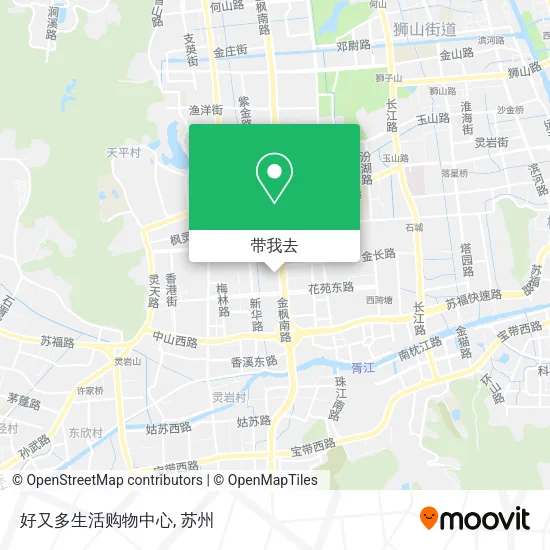 好又多生活购物中心地图