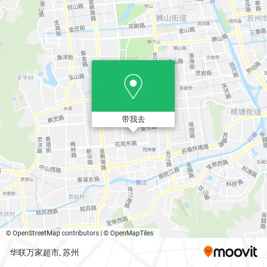 华联万家超市地图