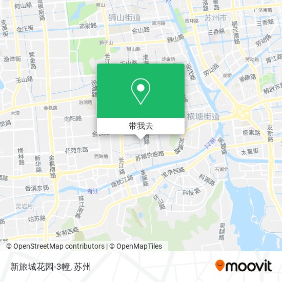 新旅城花园-3幢地图