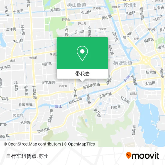 自行车租赁点地图
