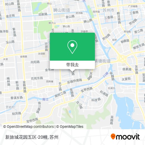 新旅城花园五区-20幢地图