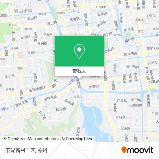 石湖新村二区地图