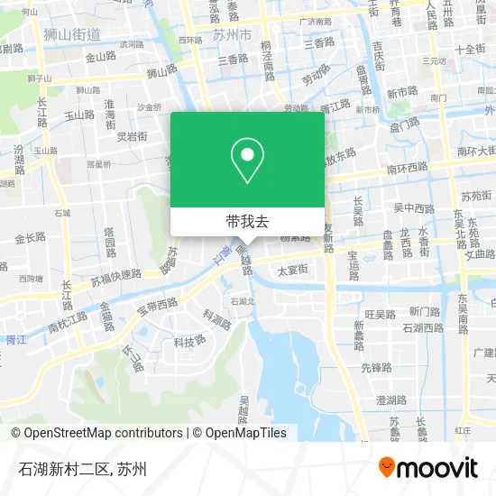 石湖新村二区地图