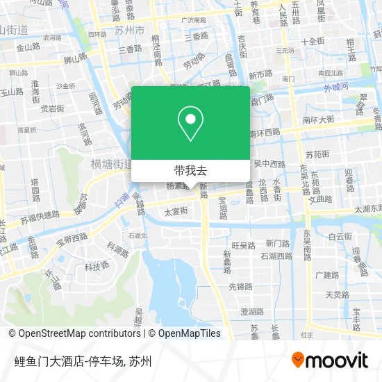 鲤鱼门大酒店-停车场地图