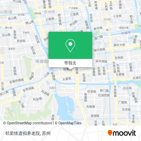邻里情虚拟养老院地图