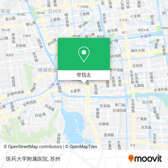医药大学附属医院地图