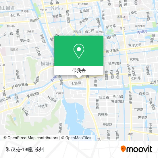 和茂苑-19幢地图